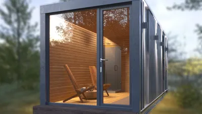 Container Frame Sauna - Ahti