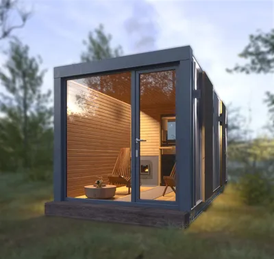 Container Frame Sauna - Ūsiņš
