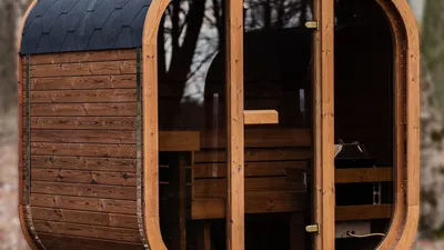 Cabin Barrel Sauna - Cube mini 1.6m
