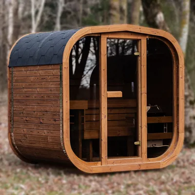 Cabin Barrel Sauna - Cube mini 1.6m