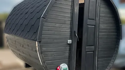 Round Barrel Sauna - 2.5m