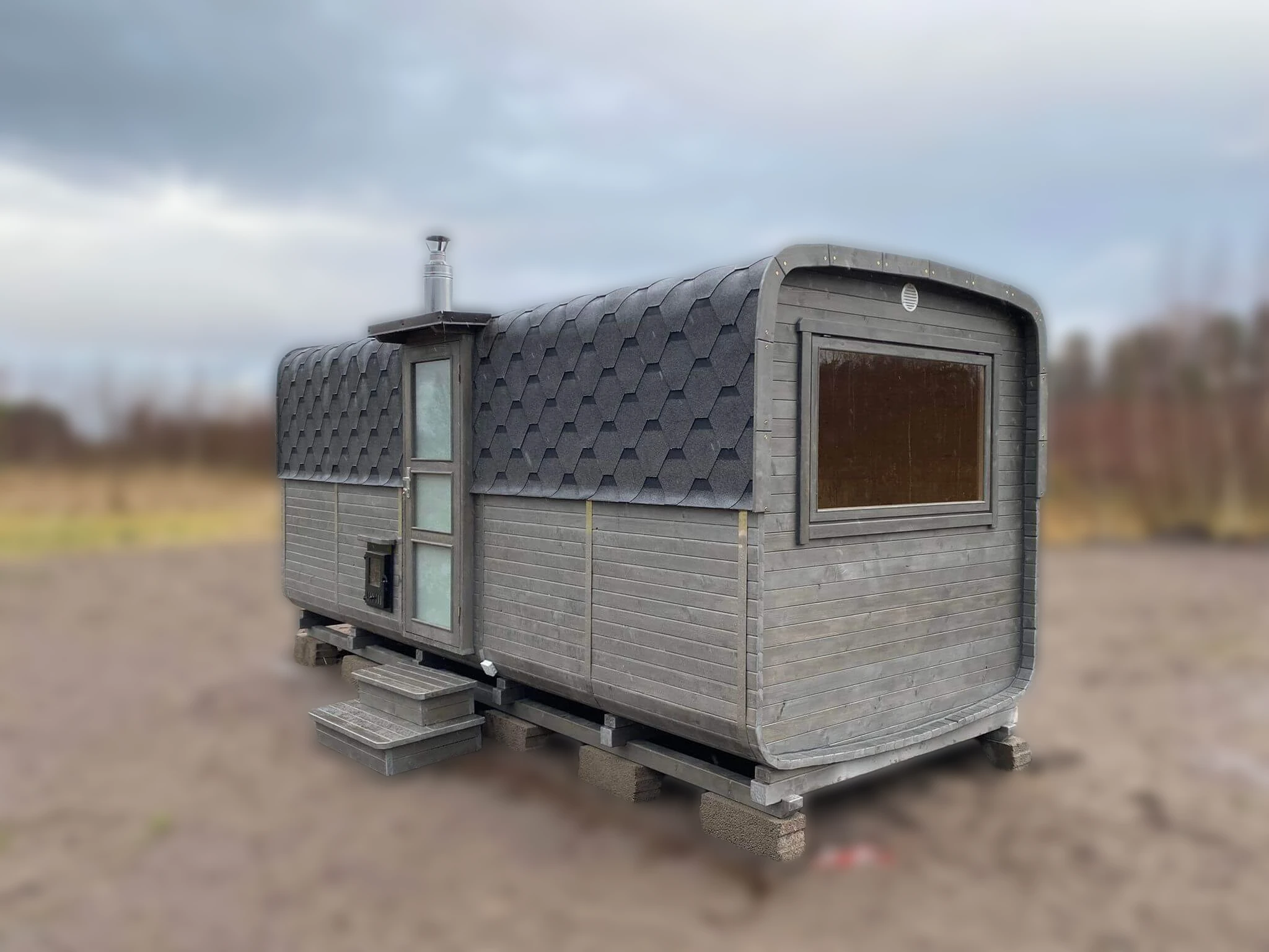 Ovālā pirts 5.50m